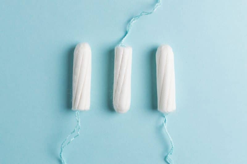 Three tampons shown, Ease Crohn’s Flares During Your Period